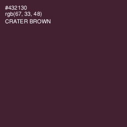 #432130 - Crater Brown Color Image